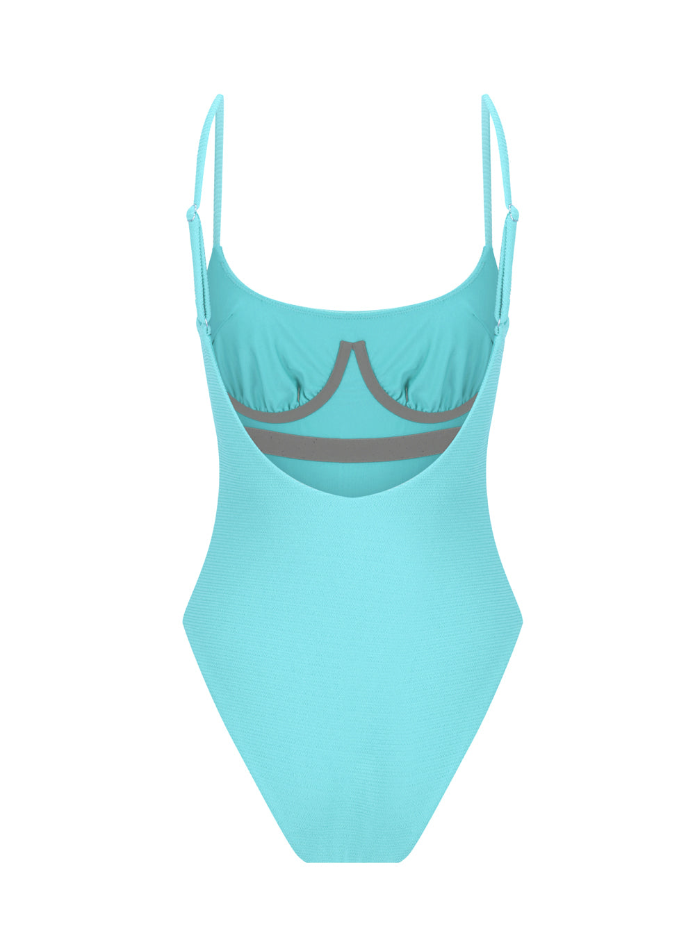 Agua Scoop Back One Piece