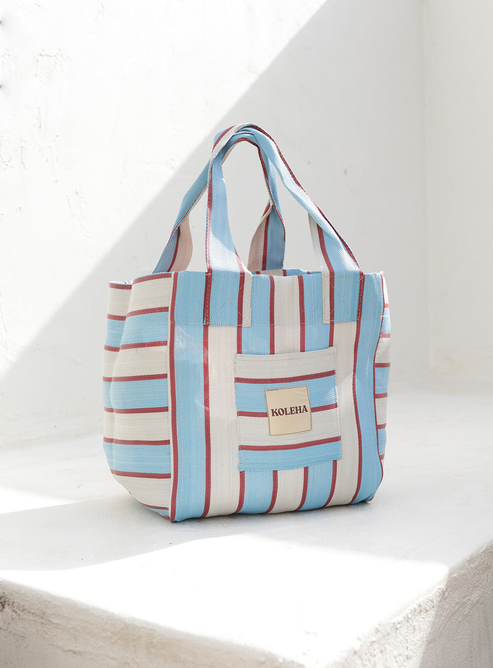 Nylon Beach Bag - Shallow Blue