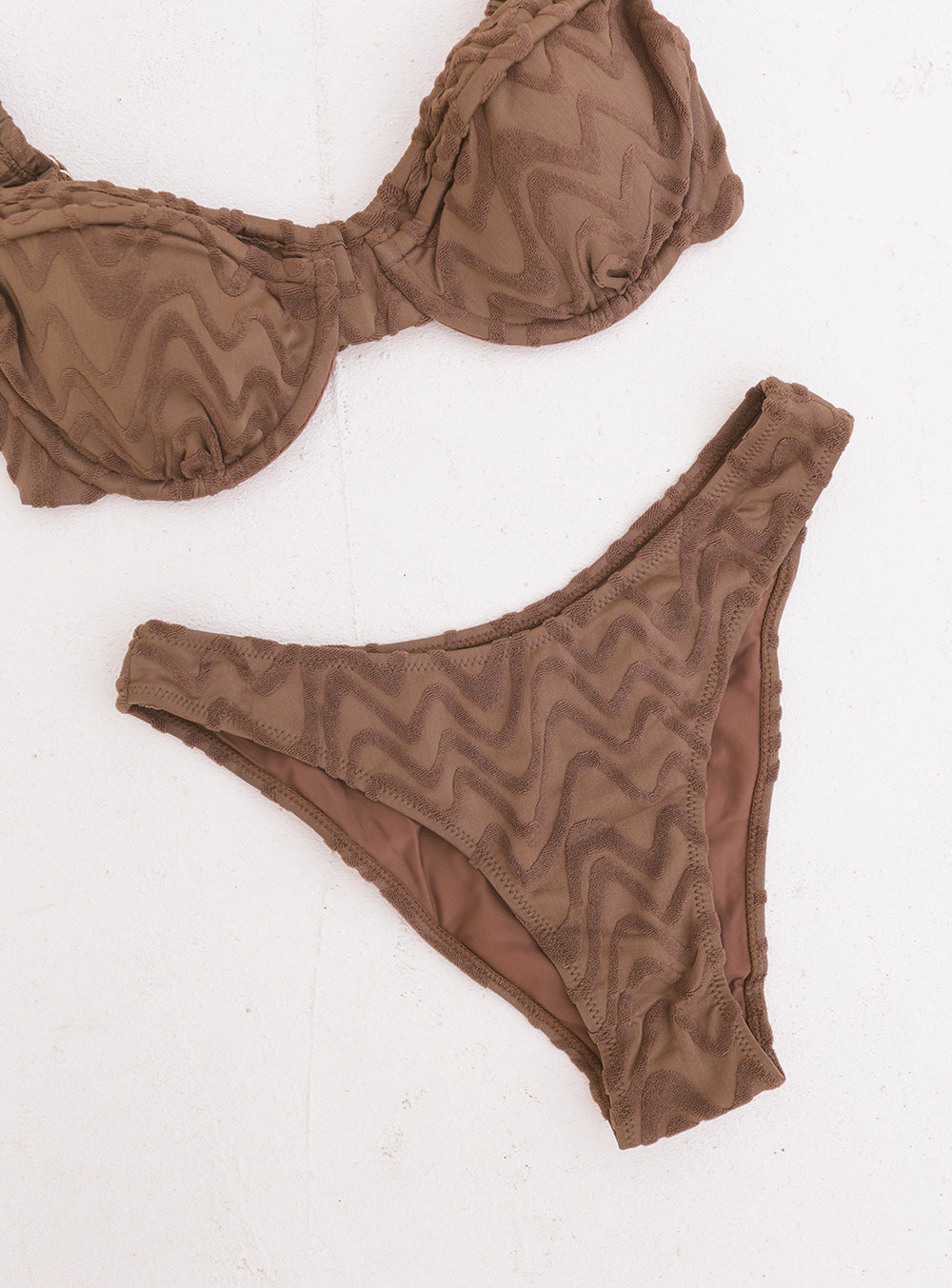 Mocha Wave Basic Pant