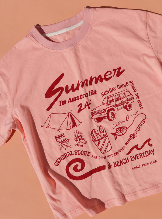 Blush Summer In Australia Tee