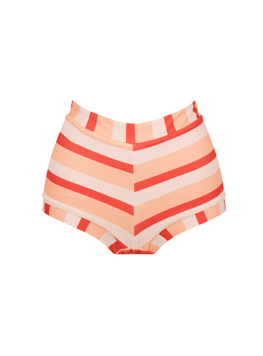 Sunset Stripe Swim Short