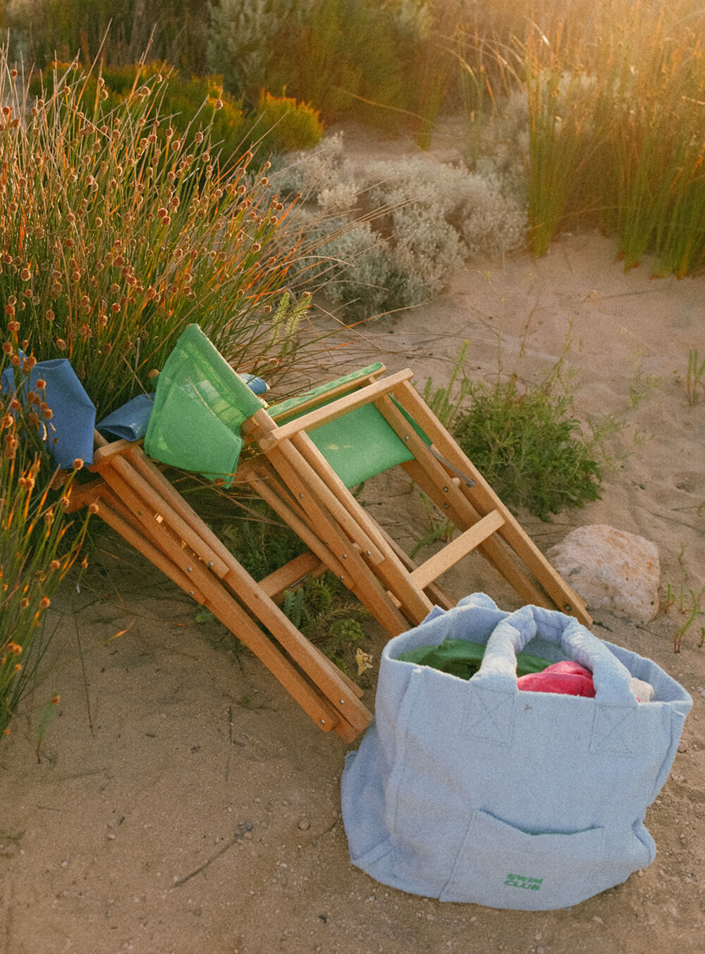 Swim Club Beach Bag - Blue